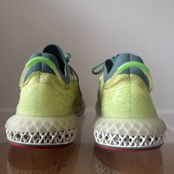 Adidas 4D Fusio Techwear Sneakers FY3603 Semi Frozen Yellow Men’s 9